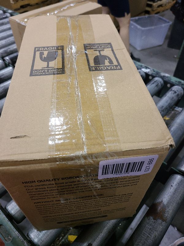 Photo 1 of [10-Pack] Glass Meal Prep Containers with Lids, MCIRCO Food Storage Containers with Snap Locking Lids, Airtight Lunch Containers, Microwave, Oven, Freezer and Dishwasher