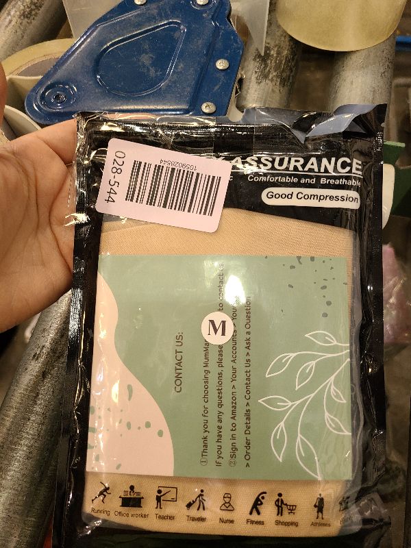 Photo 1 of 2 Pairs 20-30mmHg Compression Stockings for Women & Men, MumMarmot's Thigh High Compression Socks with Silicone Dot Band, Graduated Support Compression Stockings for Edema Varicose Veins?Medium