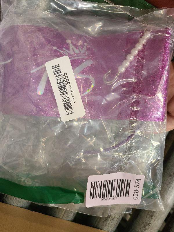 Photo 1 of 16th Purple Crown and Sash Kit - Sweet 16 Party Decorations, Gifts, and Supplies for Girls (purple)