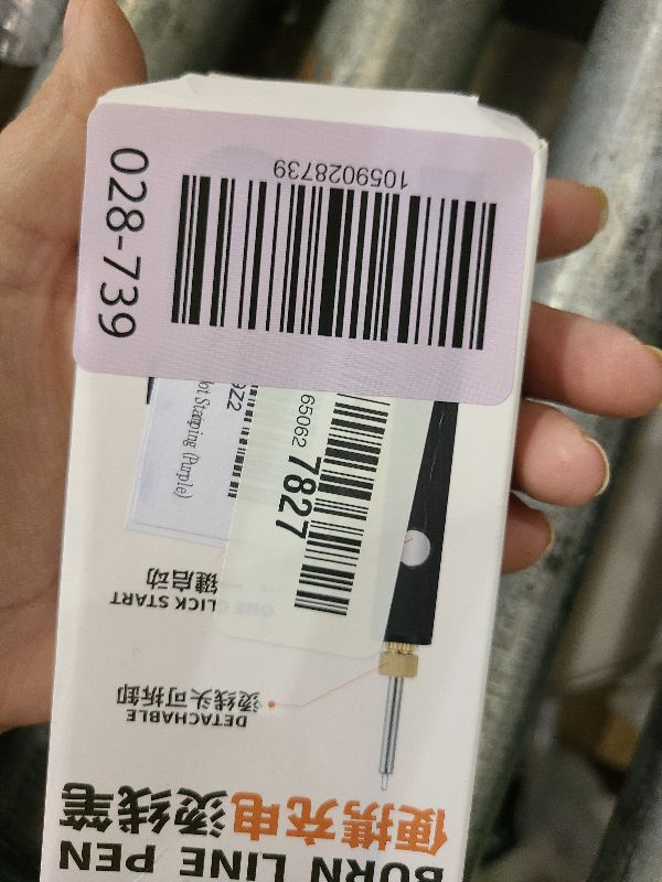 Photo 1 of 2025 Rechargeable Thread Burner kit Digital Thread Zapper Tool Burning Pen For Beading Leather Craft Sewing Weaving And Stringing Wooden Board Hot Stamping Molten Wax Carving(Color random 1)