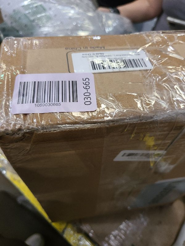 Photo 1 of ?Upgraded? Dimmable Floor Lamp, 1000 Lumens LED Edison Bulb Included, Arc Floor Lamps for Living Room Modern Standing Lamp with Linen Shade, Tall Lamps for Living Room Bedroom Office Dining Room-Grey