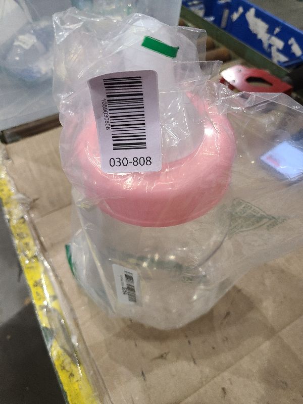 Photo 1 of 13" Jumbo Fillable Baby Shower Bank Plastic Decoration Centerpiece (Pink, 13")