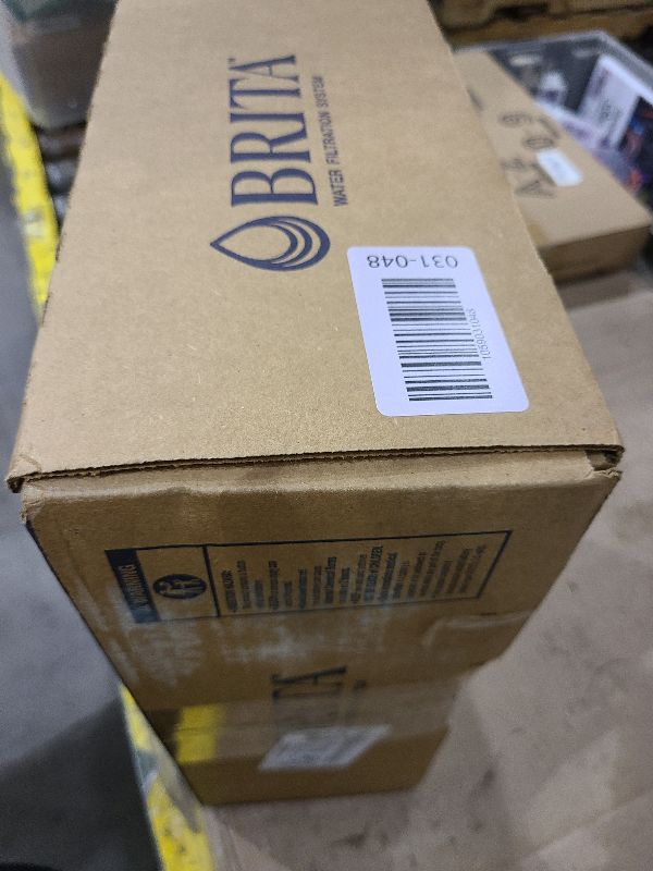 Photo 1 of Brita UltraMax Large Water Dispenser With Standard Filter, BPA-Free, Reduces Copper, Cadmium and Mercury Impurities, Lasts 2 Months or 40 Gallons, Includes 1 Filter, Kitchen Accessories, Large 27-Cup