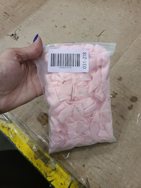 Photo 1 of 12 Pcs Satin Silk Scrunchies, Soft Hair Ties, Fashion Hair Bands, Bow Ropes, Elastic Ponytail Holders, Hair Accessories for Women and Girls (4.3 Inch, Pink)