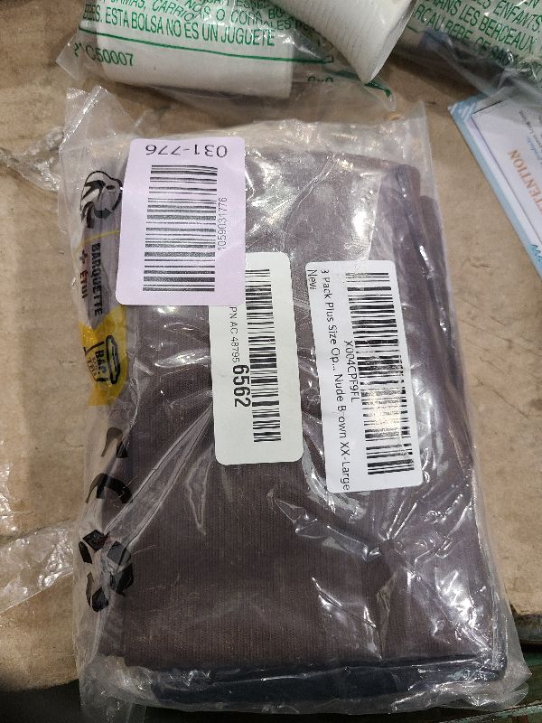 Photo 1 of 3 Pack Plus Size Open Toe Compression Socks for Women & Men Wide Calf, Toeless Knee High Stockings for Circulation Support, Black Nude Brown XX-Large