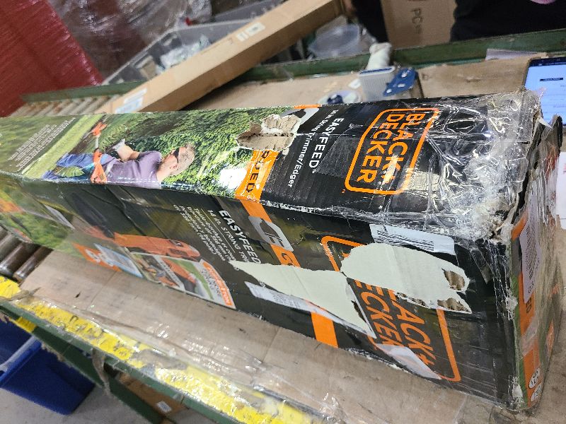 Photo 1 of BLACK+DECKER String Trimmer Weed Eater, Electric Weed Wacker, 14-inch (BESTE620)