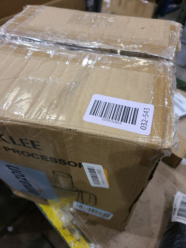 Photo 1 of COOKLEE Food Processor, 600 Watts, 6 Functions Electric Food Chopper for Chopping, Mincing, Dicing, Shredding, Slicing, Purees & Dough with 12cup Processor Bowl, Food Chute & Pusher, Silver