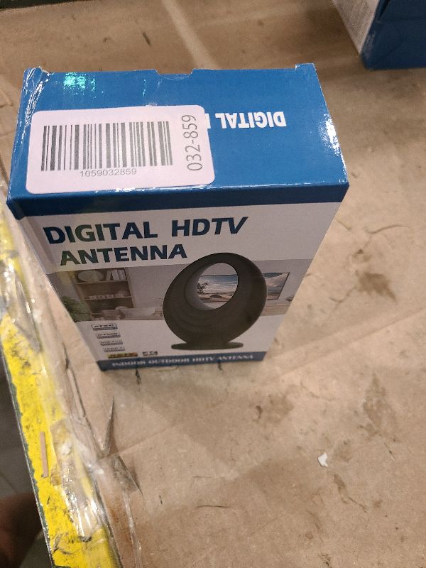 Photo 1 of 2025 TV Antenna for Smart TV and Old TV, 2800+ Miles Range HD Digital TV Antenna Indoor with 360° Signal Strongest Booster, Supports Local Channels 1080P 4K Reception for Home, RV, Camping (34ft)