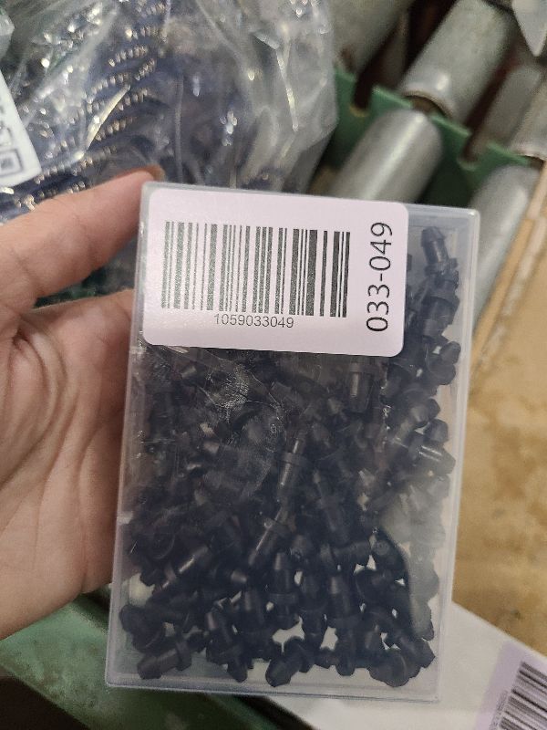 Photo 1 of 100 Pcs Barbed Connectors Irrigation Fittings,1/4" Drip Irrigation Kit Barbed Connectors for Flower Pot Garden Lawn Drip or Sprinkler Systems