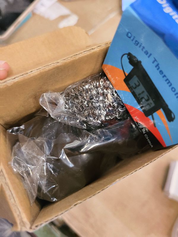 Photo 1 of 2000W Immersion Water Heater, Electric Portable Water Heater with Digital LCD Thermometer, Bucket Heater with 304 SS Guard Fast Heating 5 Gallons of Water in Minutes for Bathtub