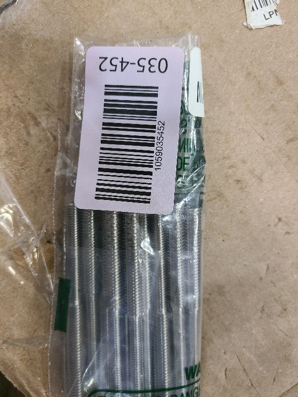 Photo 1 of 10x 304 M6 to M8 Stainless Steel Double End Threaded Stud Screw Bolts 80mm, Reduction Thread Adapter for Structural Columns Fasteners