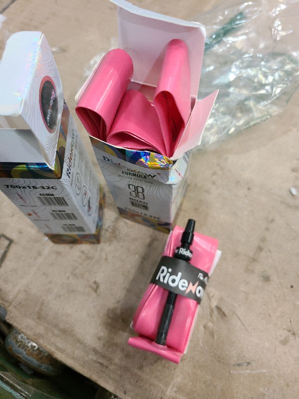 Photo 1 of 2 Pack Ridenow TPU Tubes 700x 18-32C/32-47C with Metal Presta Valve, Removable Valve Core