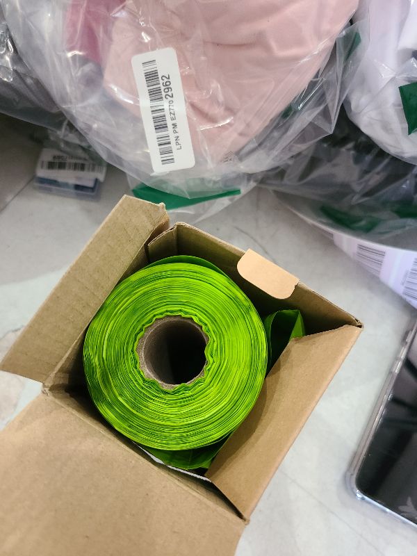 Photo 1 of 100% Certified Home Compostable Dog Poop Bags with Handles - 10% to Charity - ASTM D6400 & EN 13432 Compliant Large Poop Bags - 120 Bags - Large Pantry Roll of Plant Based Compostable Poop Bags