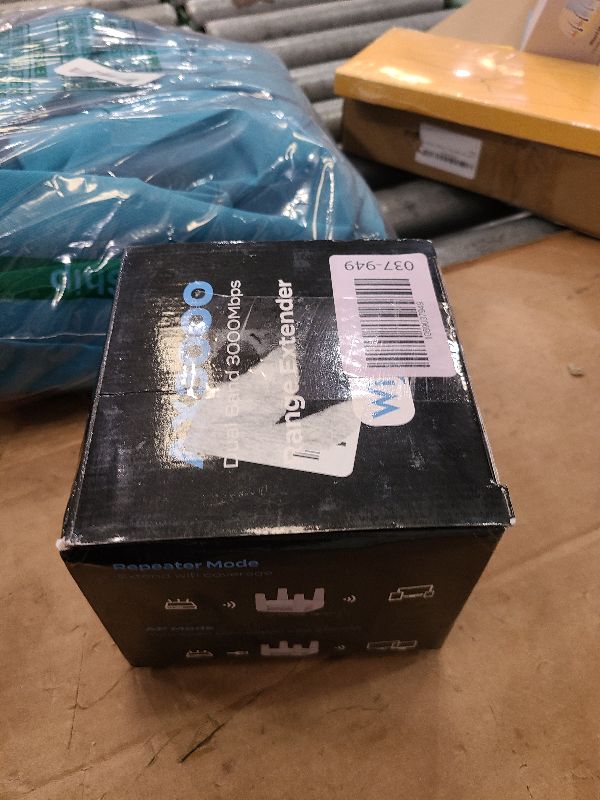 Photo 1 of 2025 AX3000 WiFi 6 Range Extender, WiFi Extender Signal Booster with Gigabit Ethernet Port, Dual Band (2.4G&5.8G) WiFi Repeater Cover to 13888sp.ft, Faster Speed and Wider Cover, Quick Setup (White)