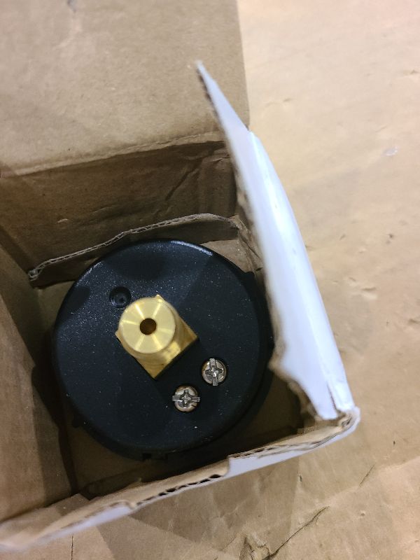 Photo 1 of 0-60PSI Pool Filter Pressure Gauge, 1/4 NPT Back Mount Waterproof Clean Sand Filter Indicator Water Pressure Gauge Replacement Parts Accessories for Swimming Pool Pumps Spa Aquarium Pressure Testing