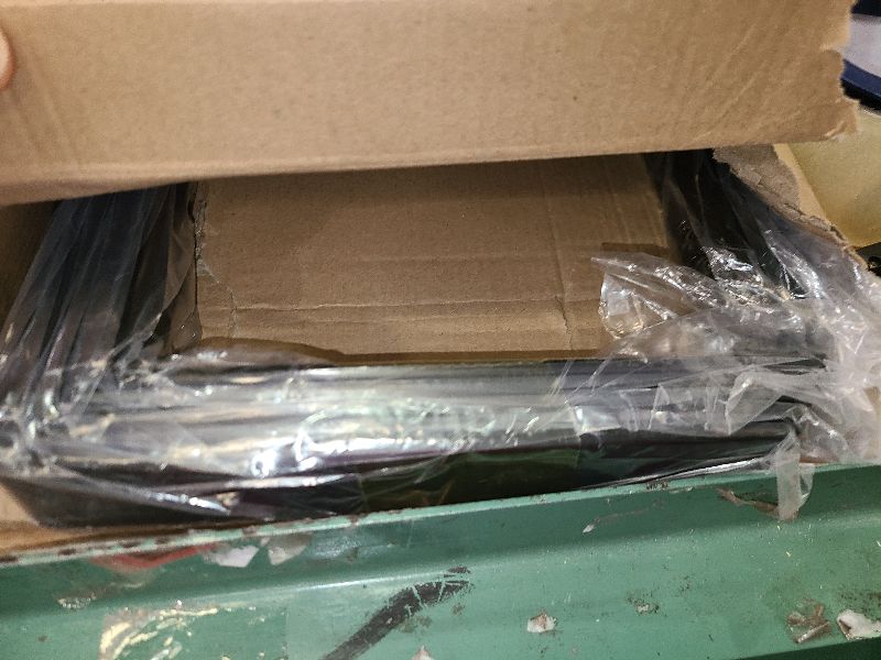 Photo 1 of 10 Pack - L 12" x H 8" x W1.5, 5mm Thick Black L Shelf Bracket, Iron Shelf Brackets, Metal Shelf Brackets, Floating Shelf, Shelf Supports with Screws