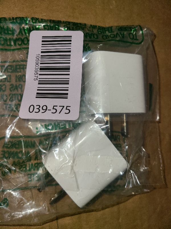 Photo 1 of 2 Pack USB C Charger Block, Dual Port Type C Wall Charger Fast Charging 20W Power Adapter Cube for iPhone 14/14 Pro/14 Pro Max/14 Plus/13/12/11, XS/XR/X, iPad, Samsung, More