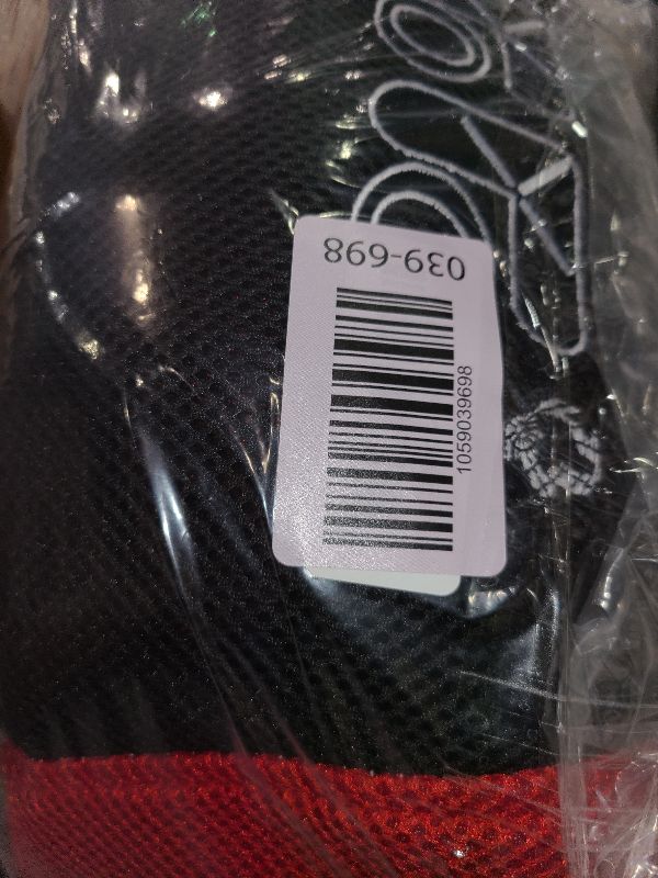 Photo 1 of 10L0L Golf Cart Seat Cover, Front (S Size) & Rear (XS Size) Fits Club Car DS & EZGO RXV TXT 4 Passenger Models Bench Seat Covers Kit, Washable Breathable Polyester Mesh Cloth (Red & Black)