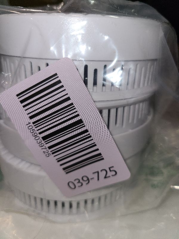 Photo 1 of 3 Packs  And Carbon Monoxide Detector Powered by Battery,Portable Smoke Detector Carbon Monoxide Detector Combo with Large LCD Display, Fire Alarm Smoke Detector for Home,Kitchen