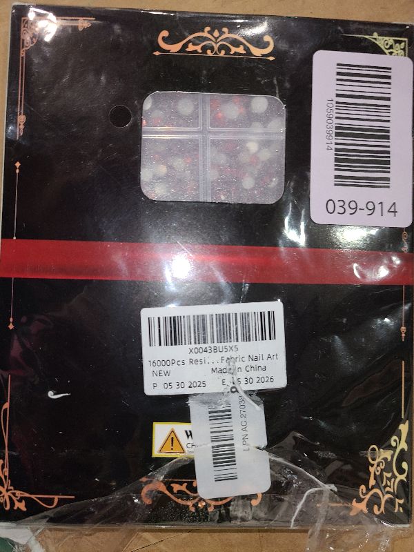 Photo 1 of 16000Pcs Resin Red Rhinestones for Crafting, Non Hotfix Flatback Gems, Bedazzling Crystal with 3Pcs 10ml B7000 Jewelry Glue for DIY Crafts Clothing Tumblers Shoes Fabric Nail Art