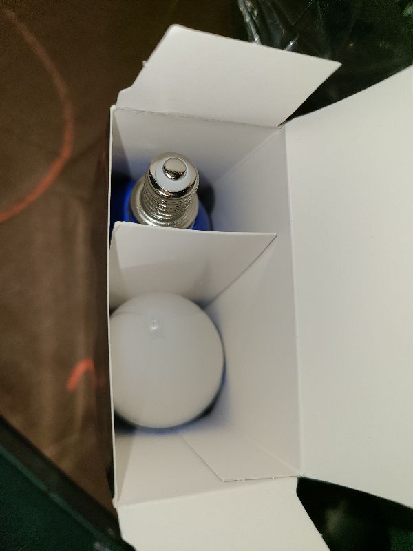 Photo 1 of 2 Pack BlueX LED Candle Blue Light Bulb - 4W (40Watt Equivalent) - E12 Base Blue LED Bulb, Party Decoration, Porch, Home Lighting, Holiday Lighting, Chandelier Light Bulbs, Candelabra Bulbs