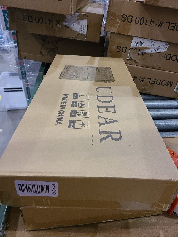 Photo 1 of  Portable Closet Organizers, Clothing Storage, Wardrobe with 6 Shelves and Hanging Rod, Non-Woven Fabric Cover with 4 Side Pockets, Black