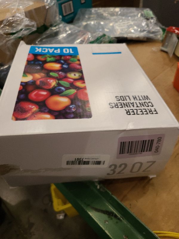 Photo 1 of [10 Pack-32 OZ] Food Storage Containers, Small Plastic Containers with Twist Top Lids, Airtight Freezer Storage Containers with Lids, Reusable Soup Containers for Meal Prep, Lunch, Leftovers, Salad