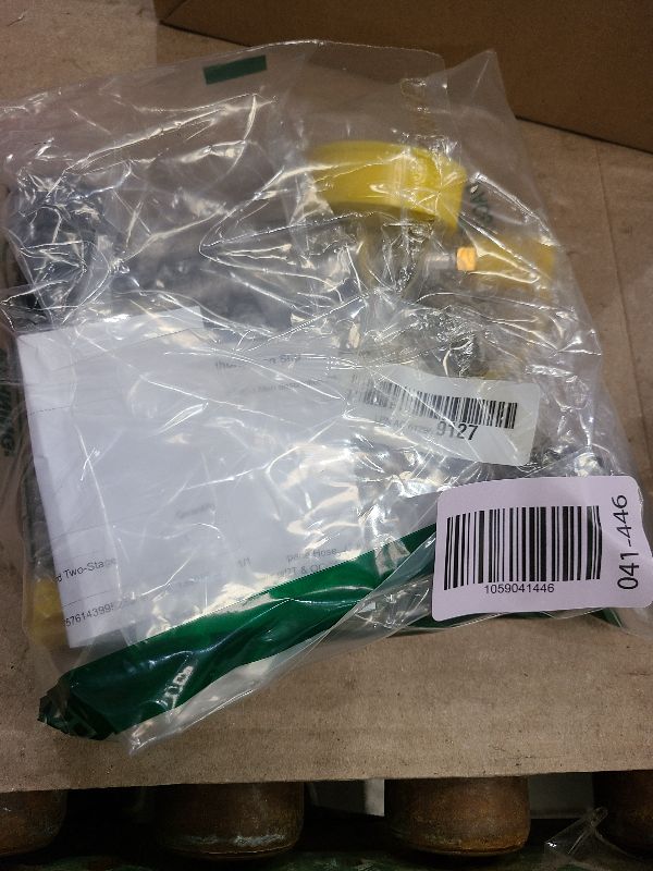 Photo 1 of 2 Pack 1/4 NPT RV Propane Hose, 12 inch Stainless Steel Braided Propane Tank Pigtail Connector for Standard Two-Stage Regulator, 1/4" Male NPT & QCC1 (12 inch)