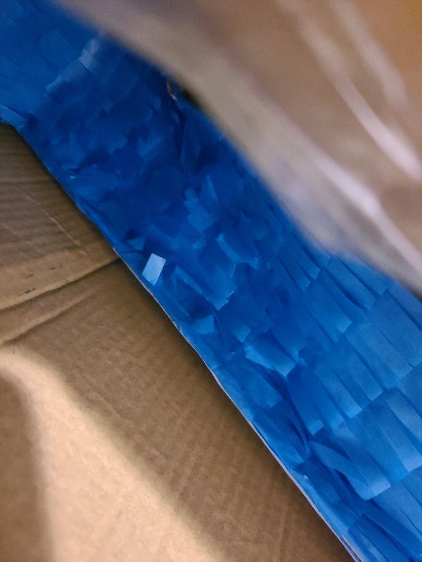 Photo 1 of 16 Inch Blue Pinata Set with Hawaii Pattern Number 7 Piñata, Blindfold and Stick for Boys Girls 7th Birthday Party Decorations (7-Hawaii Pattern Piñata)