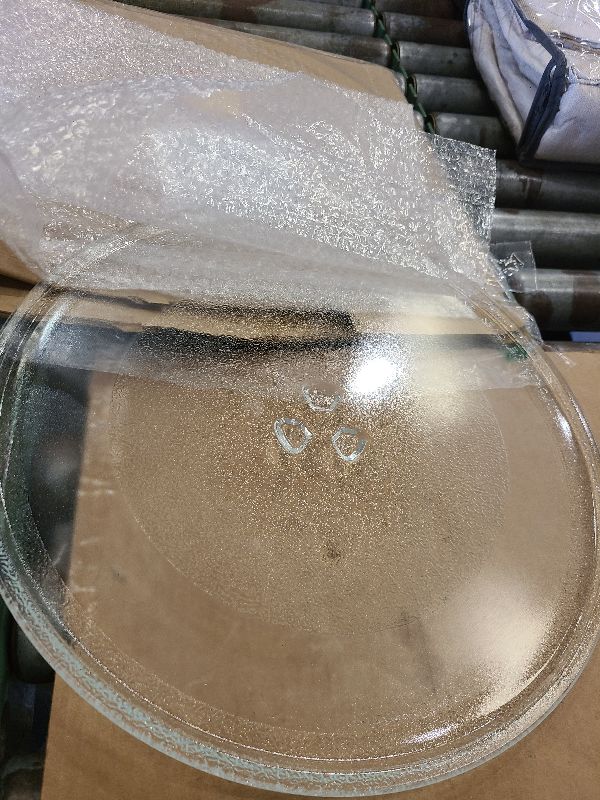 Photo 1 of 12.75" Microwave Plate Replacement for WB49X10129 GE Microwave Glass Plate, LG 3390W1A027A and Kenmore Microwave Glass Plate 1B71961H Compatible With WP8172138 12 3/4 inch Whirlpool Microwave Plate