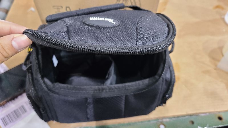 Photo 1 of **MSRP 17.99** Ultimaxx Large SLR/DSLR Camera Deluxe Padded Gadget Bag/Carrying Case with Shoulder Strap for Sony,Nikon, Canon, Olympus, Pentax, Panasonic, Samsung & Many More Cameras & Camcorders