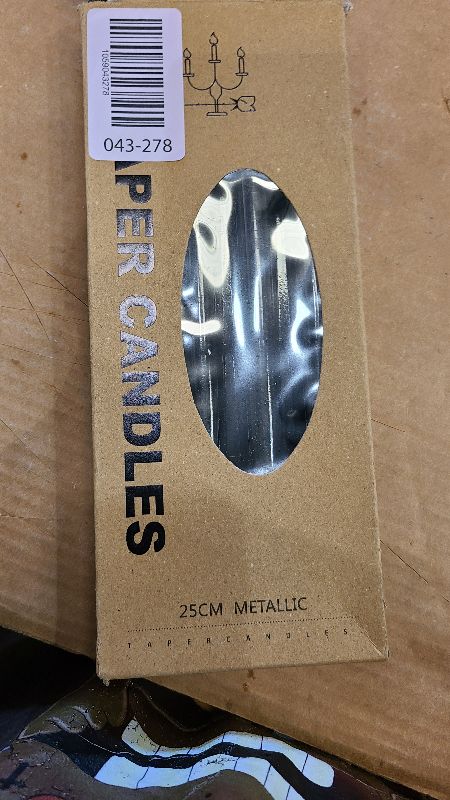 Photo 1 of 10 inch Brown Taper Candles,Set of 4 Tapered Candle, Tall Candlesticks,Conical Stick Candles,Smokeless,for Home Dinner, Party, Wedding, Halloween, Christmas (Brown, 10inch)