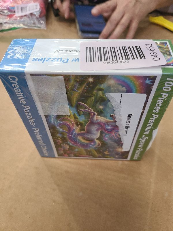Photo 1 of 100 Piece Puzzles Raibow Unicorn Puzzle for Kids Ages 4-8 8-10, 100 Piece Jigsaw Puzzle for Adults Toddler Children Learning Educational Puzzles Toys Birthday Gifts for Girls Boys