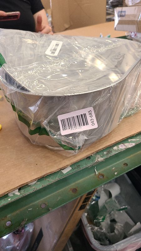 Photo 1 of 3.4Gal Dog Water Fountain for Large Dogs, 13L Stainless Steel Large Pet Fountain with Deeper & Wider Drinking Area, Automatic Dog Water Bowl Dispenser with Water Window & LED, Super Quiet