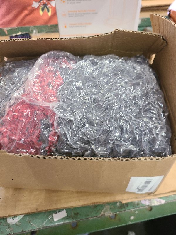 Photo 1 of 2 LB Crinkle Cut Paper Shred Filler Great for Gift Wrapping, Basket Fillers, Birthday, Gift Wrapping, Anniversary, Halloween Christmas Party Decor Filling Supplies Black Red