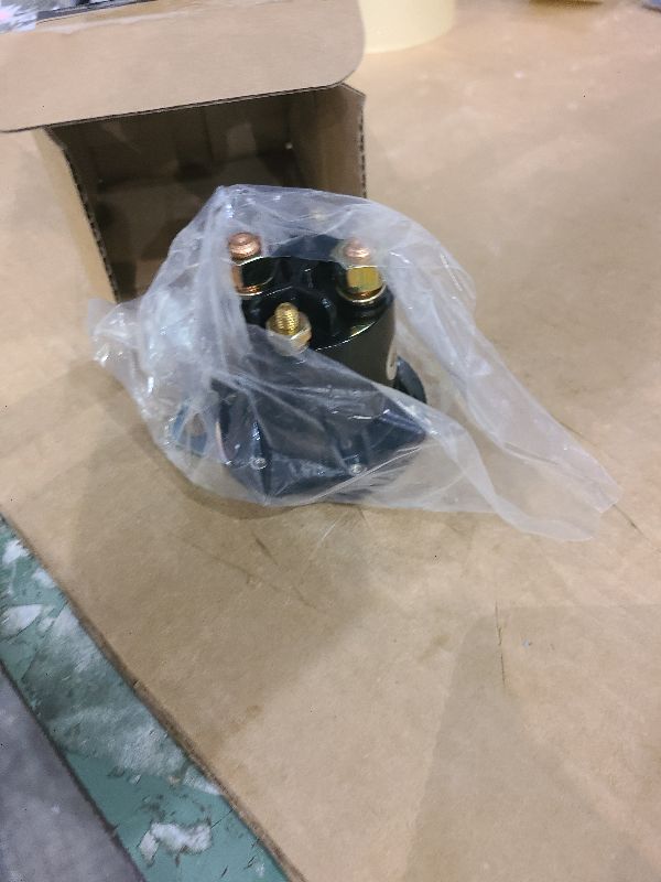 Photo 1 of 10L0L Golf Cart 48V Solenoid for EZGO RXV, 4 Terminal 150A, Replace OEM 624317, 649373