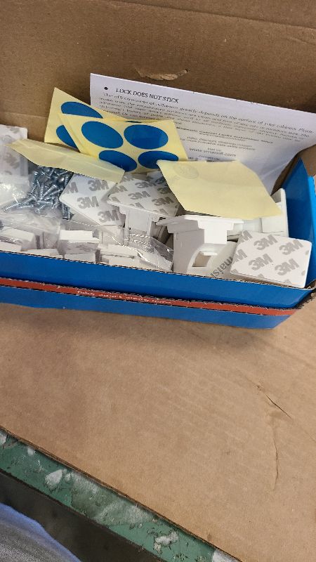 Photo 1 of 20 Pack Magnetic Cabinet Locks Baby Proofing - Vmaisi Children Proof Cupboard Drawers Latches - Adhesive Easy Installation