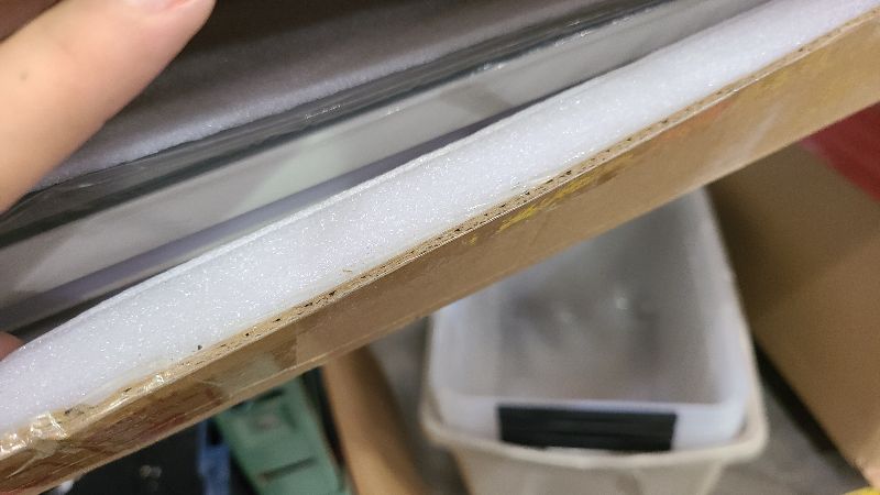 Photo 1 of 24"x 36" LED Bathroom Mirror with Front and Backlit, Wall Vanity Mirror with Lights, Controlled Separately LED Mirror for Bathroom, 3 Colors, Tempered Glass, Shatterproof, Anti-Fog, Memory(UL ETL)