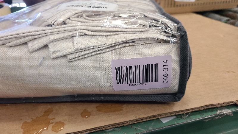 Photo 1 of 100% Blackout Shield Linen Blackout Curtains for Bedroom 96 Inches Long, Back Tab/Rod Pocket Living Room Drapes, Thermal Insulated Blackout Curtains 2 Panels Set, 50" W x 96" L,Cream