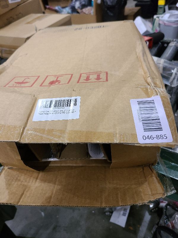 Photo 1 of 23.5" Touch Control Table Lamps Set of 2, Bedside Lamp with 2 USB Ports & AC Outlet, 3-Way Dimmable Nightstand Lamp with White Linen Shade for Living Room Bedroom End Table Office(2 LED Bulb Included)