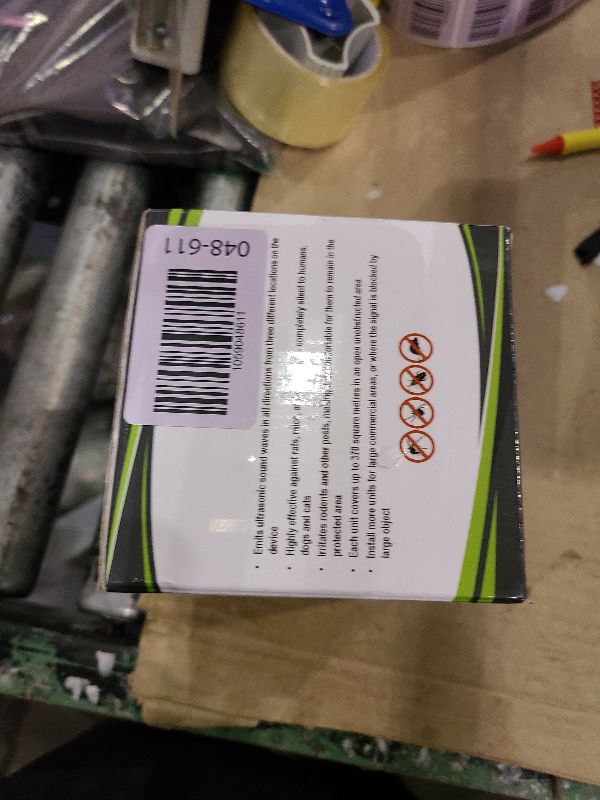 Photo 1 of 2 Pack Ultrasonic Rodent Repeller Plug-in,Indoor Electronic Device for Mice, Rats, Squirrels, Roaches, Ants, and Spiders for Home, Kitchen, Garage, Attic
