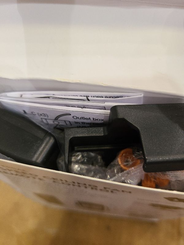 Photo 1 of 3-Speed Universal Ceiling Fan Thermostatic Remote Control for Hampton Bay Harbor Breeze Hunter Honeywell Home Decorators Collection, with Timer & Comfort Breeze & Walk Away Time Delay