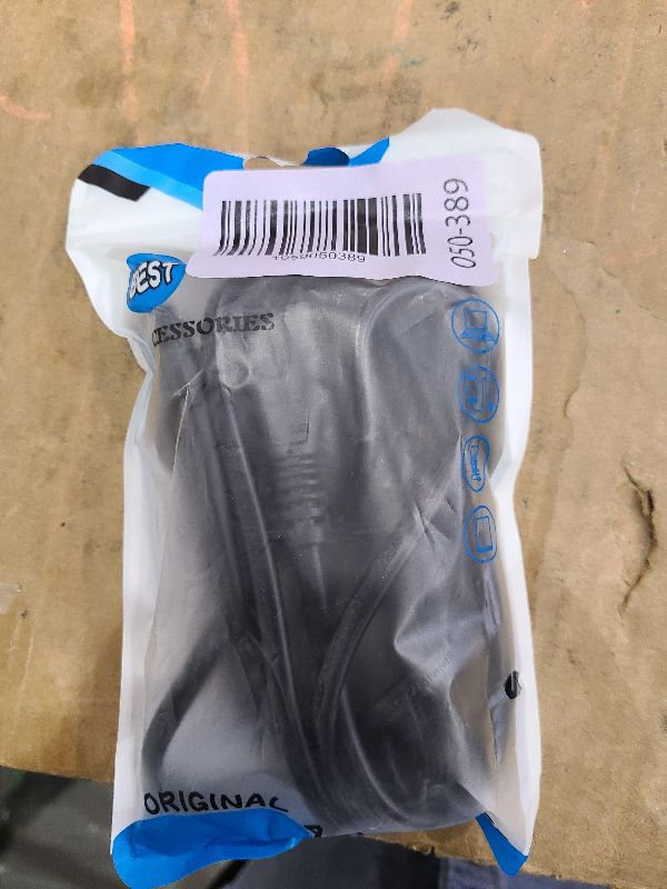 Photo 1 of 10FT 2 Prong AC TV Power Cord for Samsung UN40 UN43 UN48 UN49 UN50 UN55 UN60 UN65 UN70 UN75 UN78 Series 4k Smart TV P/N 24" 32" 40" 43" 48" 49" 50" 55" 60" 65" 75" 85 inch C7 Charger Cable Replacement