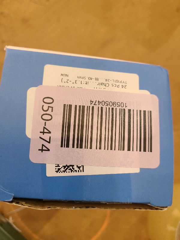 Photo 1 of 24 Pcs Chair Leg Floor Protectors for Hardwood Floors Silicone Covers to Protect Wood Tile Floors Felt Pads Furniture Leg Caps Anti-Scratch Reduce Noise (Fit:1.3"-2")