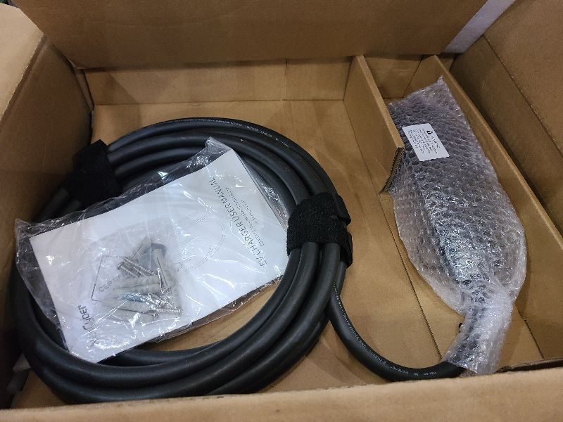 Photo 1 of NexCyber Level 2 EV Charger(WiFi APP/Plug-Play), 48A, 25ft Cable ETL Certified, 240V NEMA 14-50p Plug/Hardwired, Home Level 2 EVSE Car Charger w/ J1772 Connector, Electric Vehicle Charging Stations