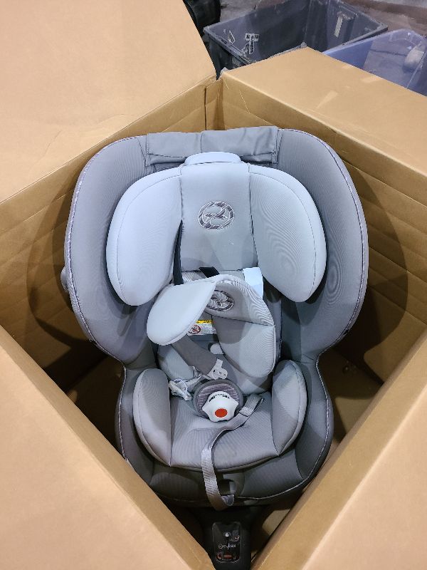 Photo 1 of **LOCKED/ WASHABLE STAINS** Cybex Sirona S Rotating Convertible Car Seat with SensorSafe 2.1, Children Newborn to Four Years, Easy Child Load, Infant Baby Toddler Preschooler, light grey