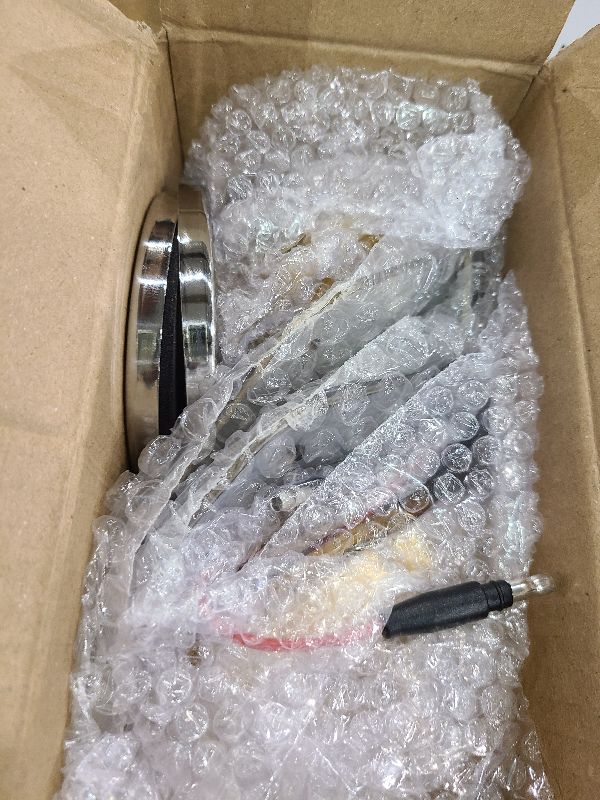 Photo 1 of 2PCS 17 LED Watermelon Lights with Stainless Steel Bracket, Dual Revolution Turn Marker Light Amber to Purple with Mounting Plate for Freightliner Kenworth Peterbilt Trailer Heavy Truck