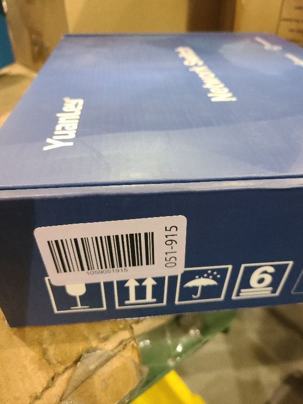 Photo 1 of 18 Port 2.5G Umanaged Ethernet Switch, 16 x 2.5Gb Base-T Ports, 2 x 10G SFP+, Compatible with 100/1000/2500Mbps, Metal Fanless, Desktop/Rack Mount YuanLey 2.5Gbe Network Switch for Wireless AP, PC