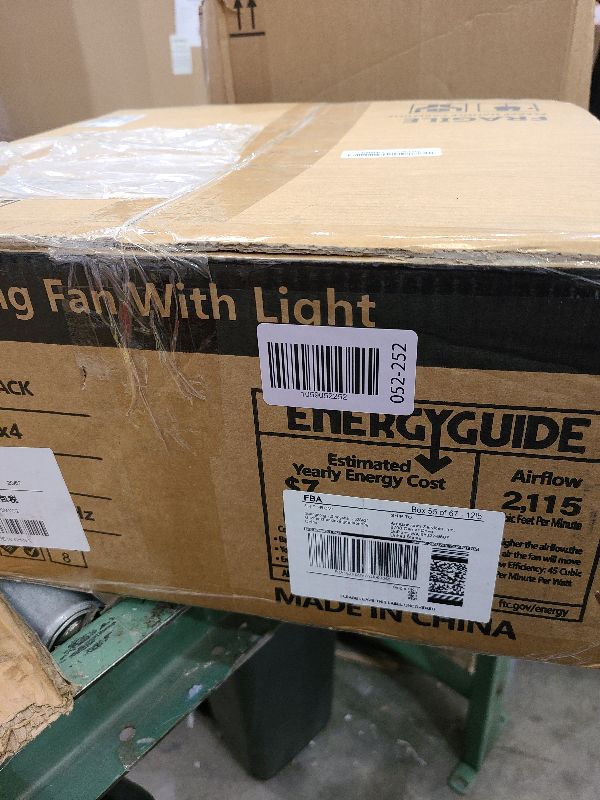 Photo 1 of 18” Low Profile Boho Nylon Cage Ceiling Fans with Lights and Remote, Black Flush Mount Ceiling Fan, Small Farmhouse Ceiling Fan Lamp Lighting Fixture for Bedroom, Reversible(Bulbs not included)