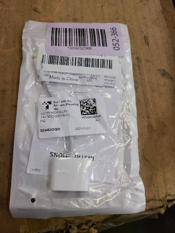 Photo 1 of [Apple MFi Certified] 1Pack Lightning to 3.5mm Headphone Jack Adapter, 2 in 1 Headphone Adapter Aux Audio and Charger Adapter Dongle Cable Splitter Compatible with iPhone14/13/12/11/XS/XR